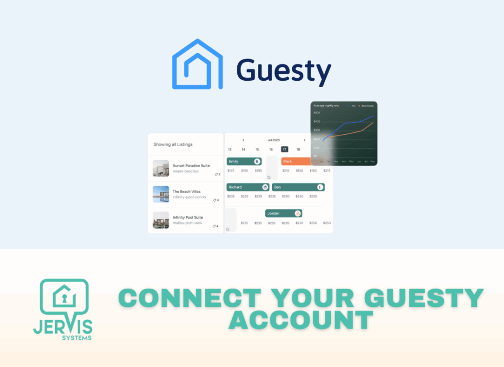 How to Connect Your Guesty Account to Jervis Systems®