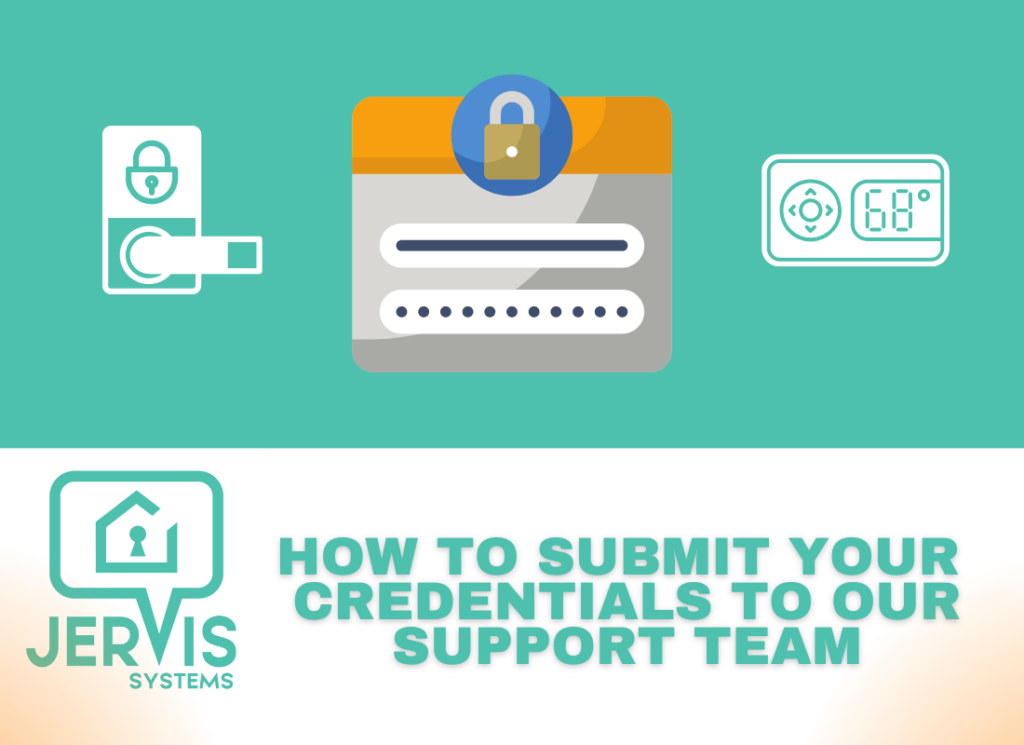 How to Submit Credentials for Your Support Requests