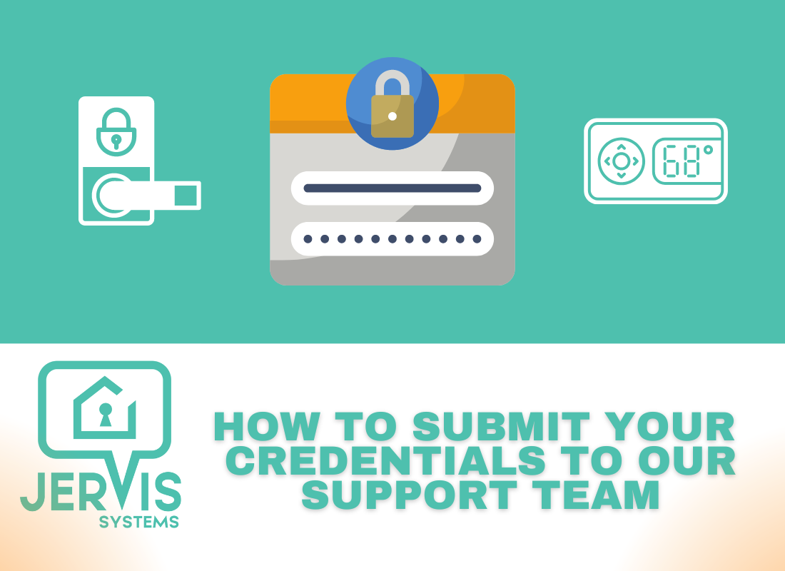 How to Submit Credentials for Your Support Requests