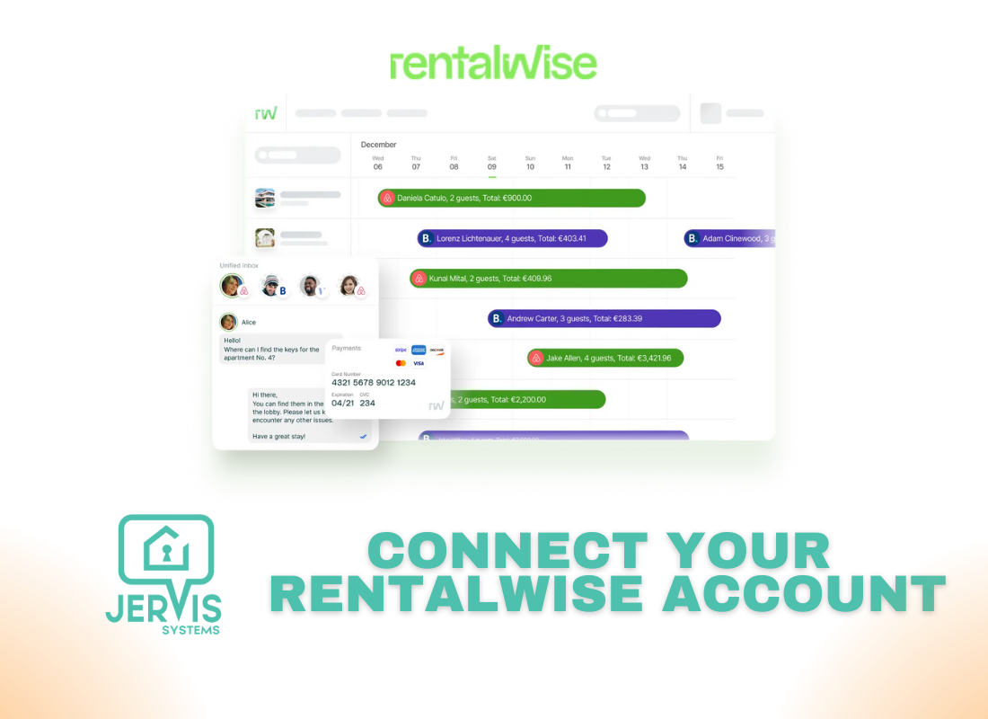 How to Connect Your RentalWise Account to Jervis Systems®