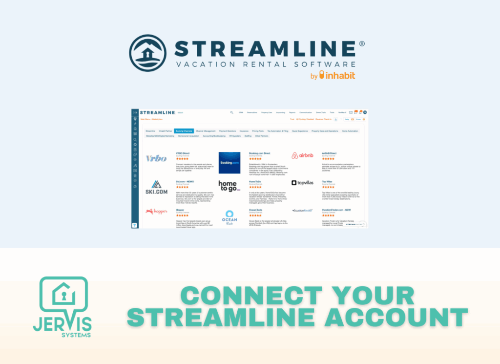 How to Connect Streamline to Jervis Systems